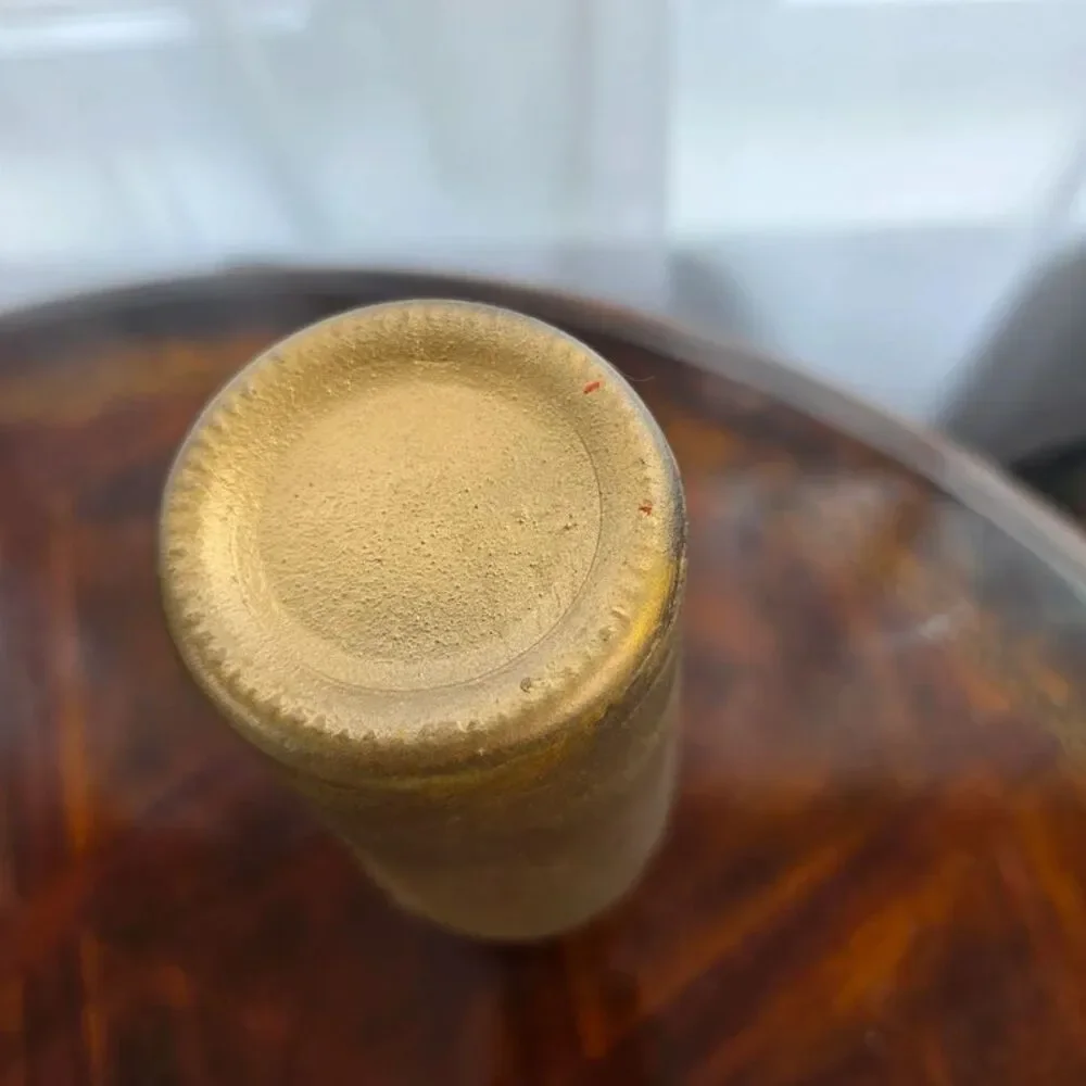 Handpainted Glass Bud Vase